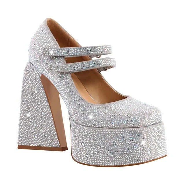 Scarpe Queen Rivars (Argento)