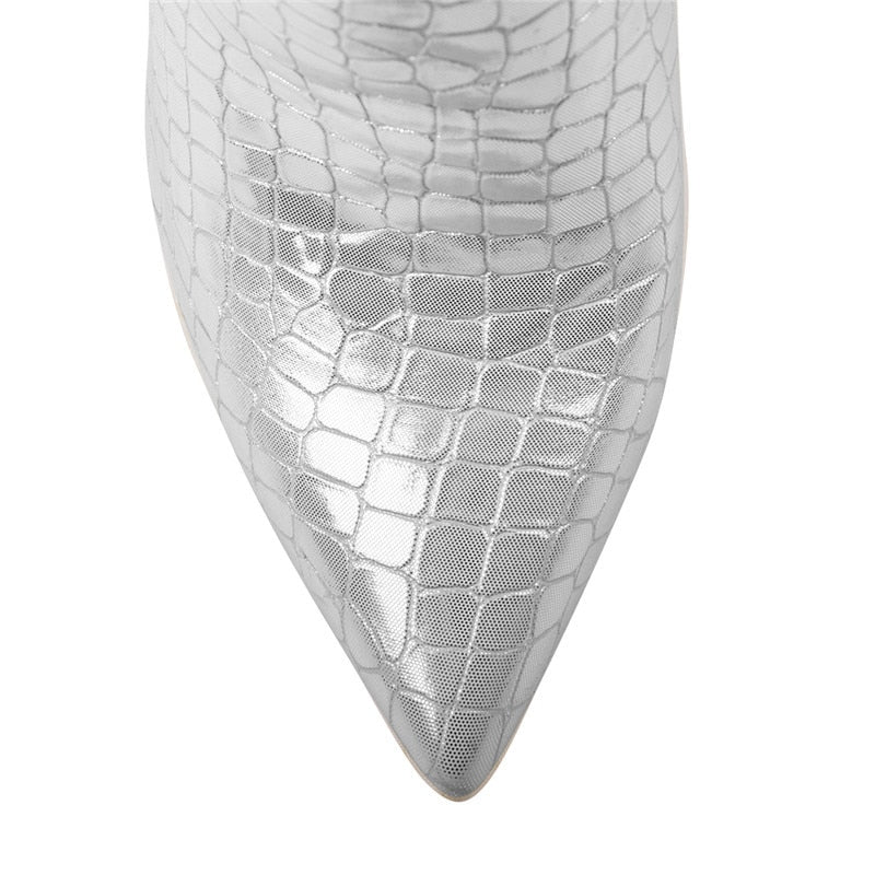 Stivali Queen Watha (Argento)