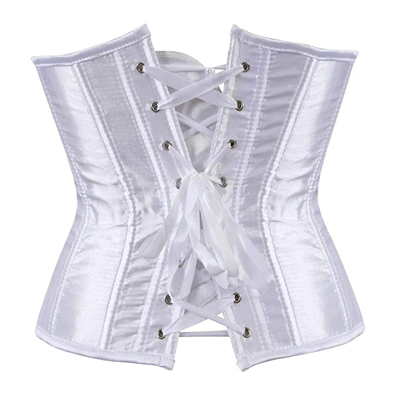Corsetto Drag Satin (Bianco)
