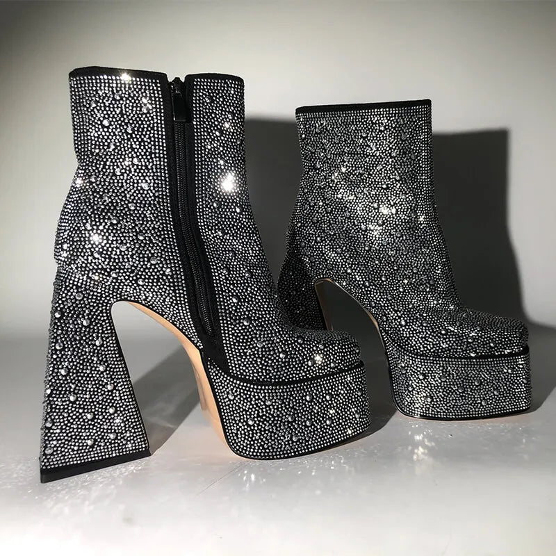 Stivali Queen Bryxin (Grigio)