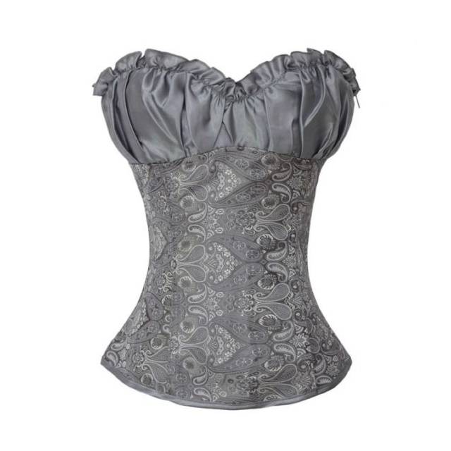 Corsetto Drag Carmen (Argento)