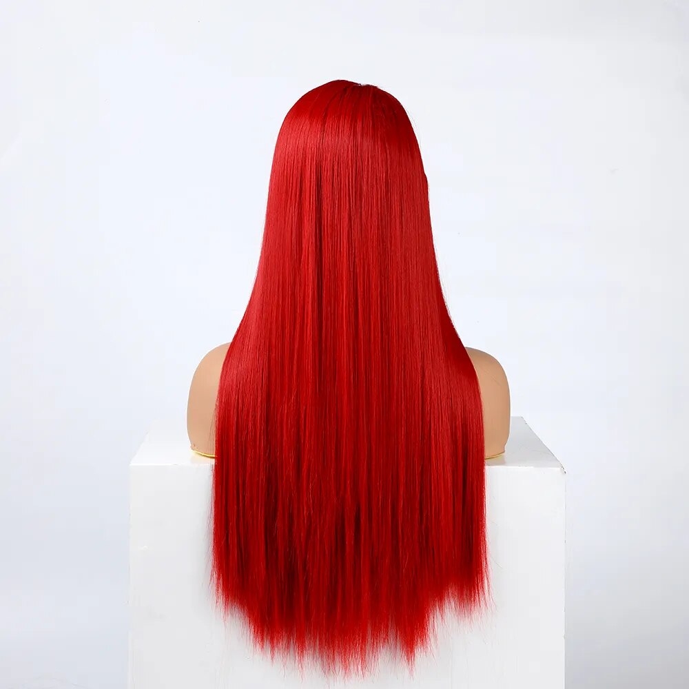 Parrucca Queen Wiebke (Rosso)