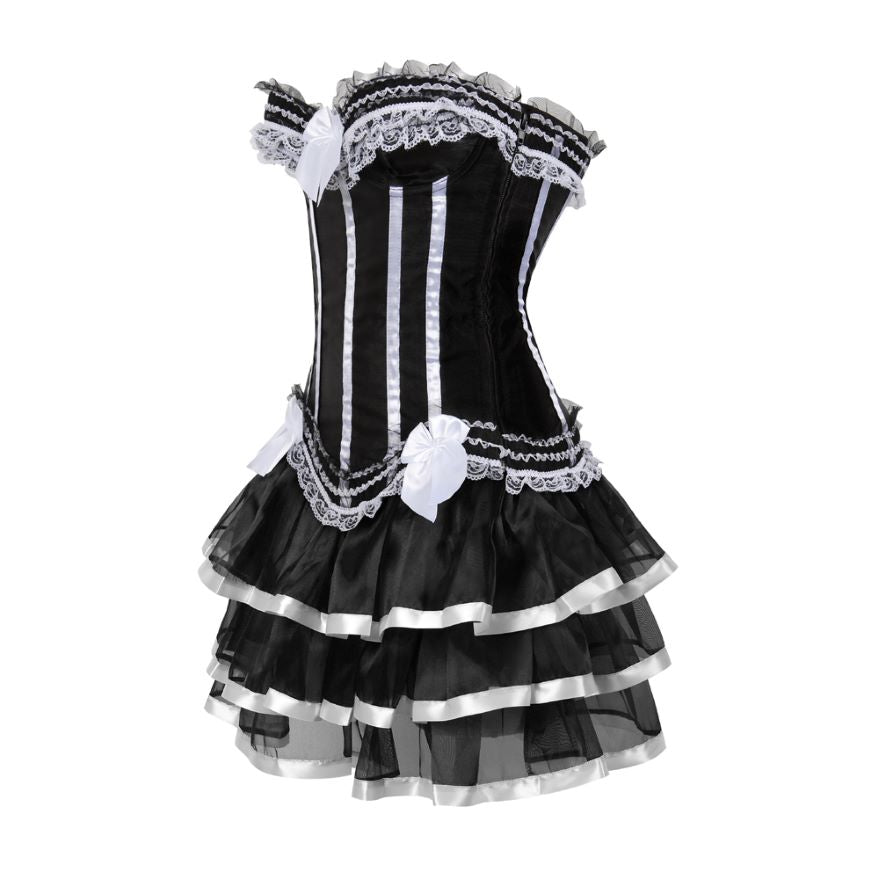 Abito a corsetto Drag Timon (Bianco)