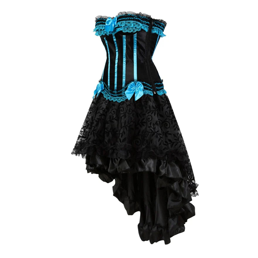 Abito a corsetto Drag Pumba (Azzurro)