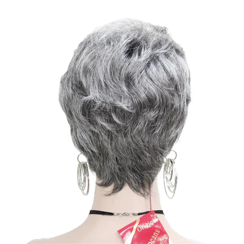Parrucca Queen Taylor (Grigio)