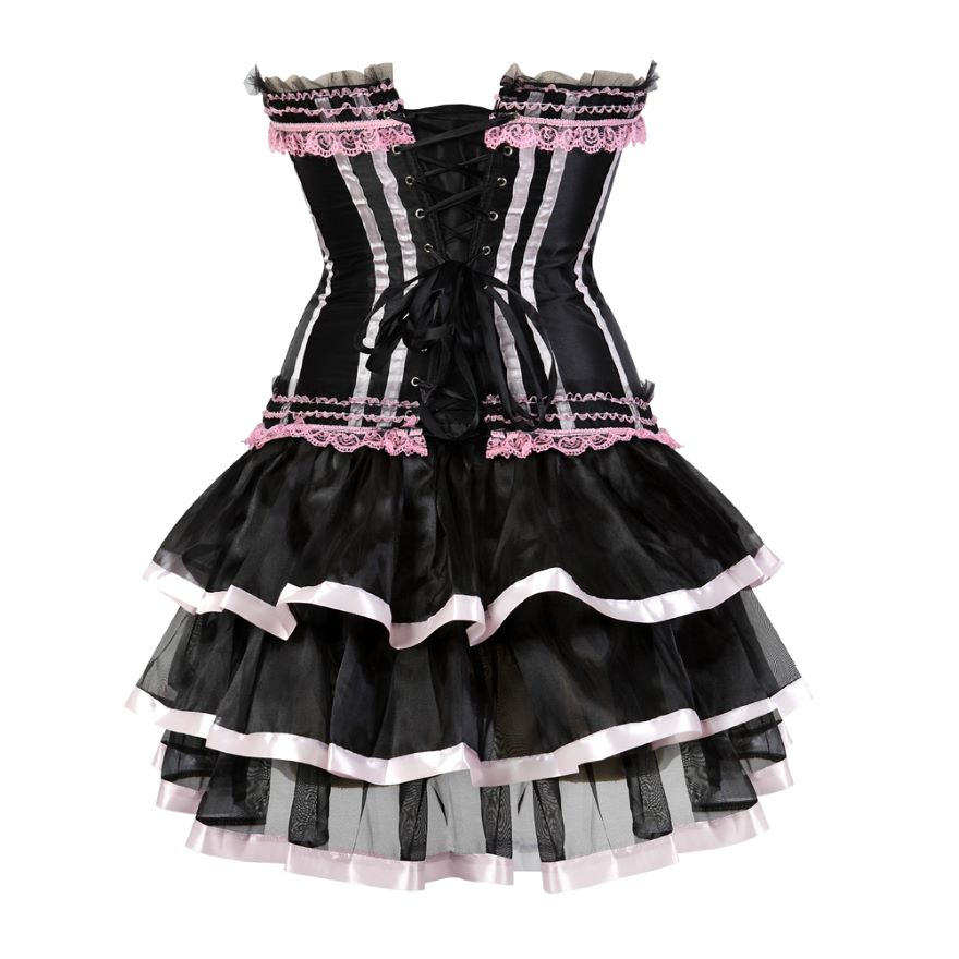 Abito a corsetto Drag Timon (Rosa)