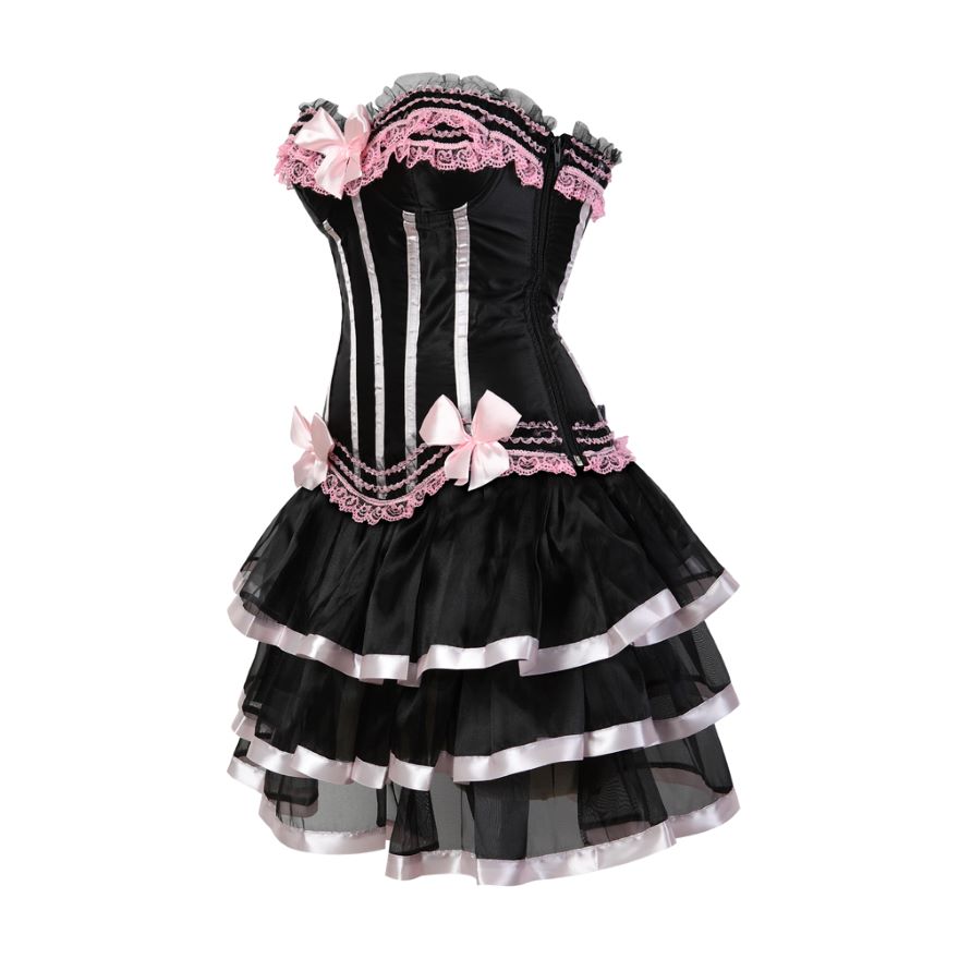 Abito a corsetto Drag Timon (Rosa)
