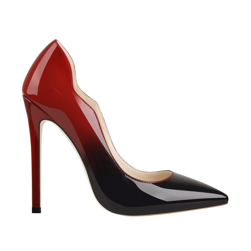 Scarpe Queen Benjamine (Rosso e nero)