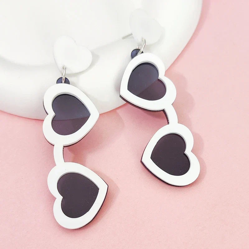 Orecchini a buco Queen Sunglasses