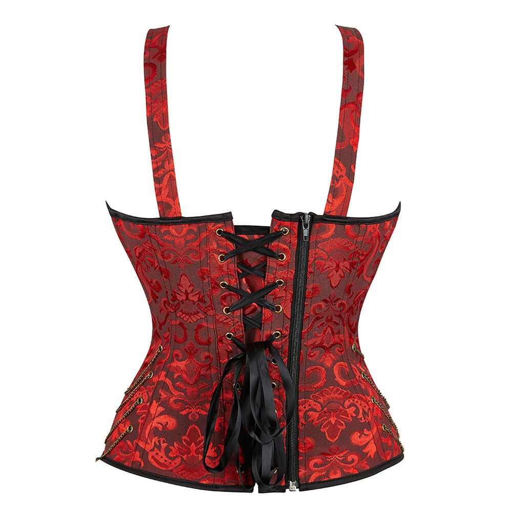 Corsetto Queen Hawren (Rosso)