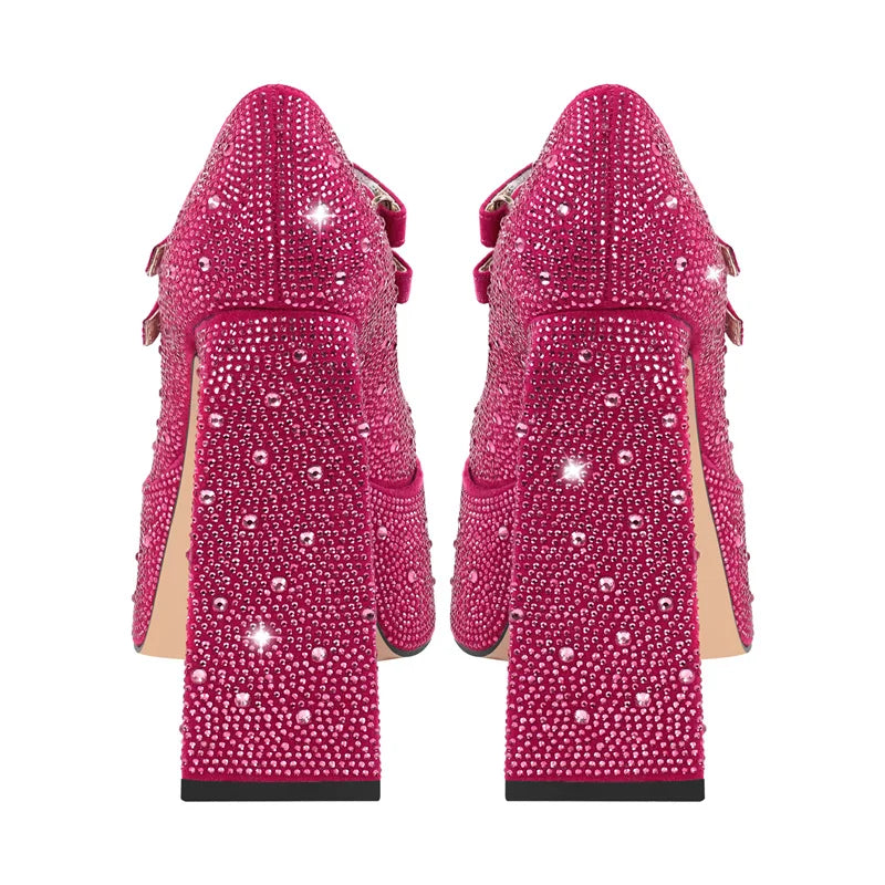 Scarpe Queen Rivars (Fucsia)