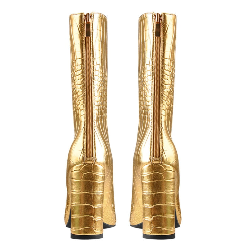 Stivali Queen Krocola (Dorato)