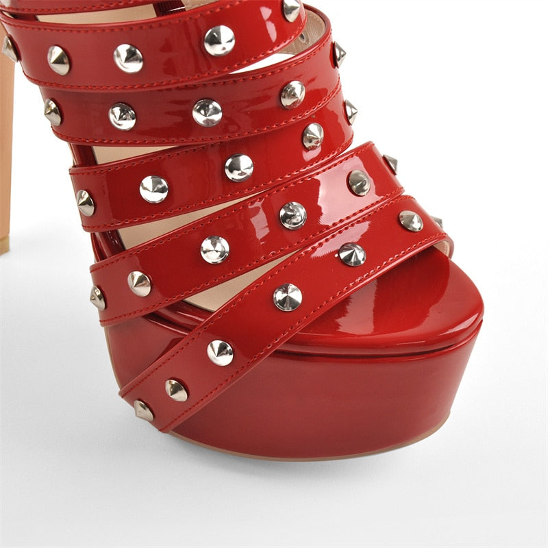 Sandali Queen Marchinna (Rosso)