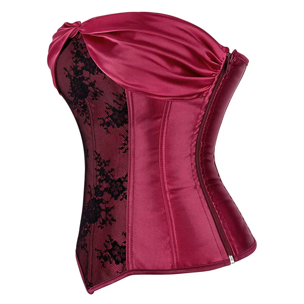 Corsetto Queen Romina (Borgogna)