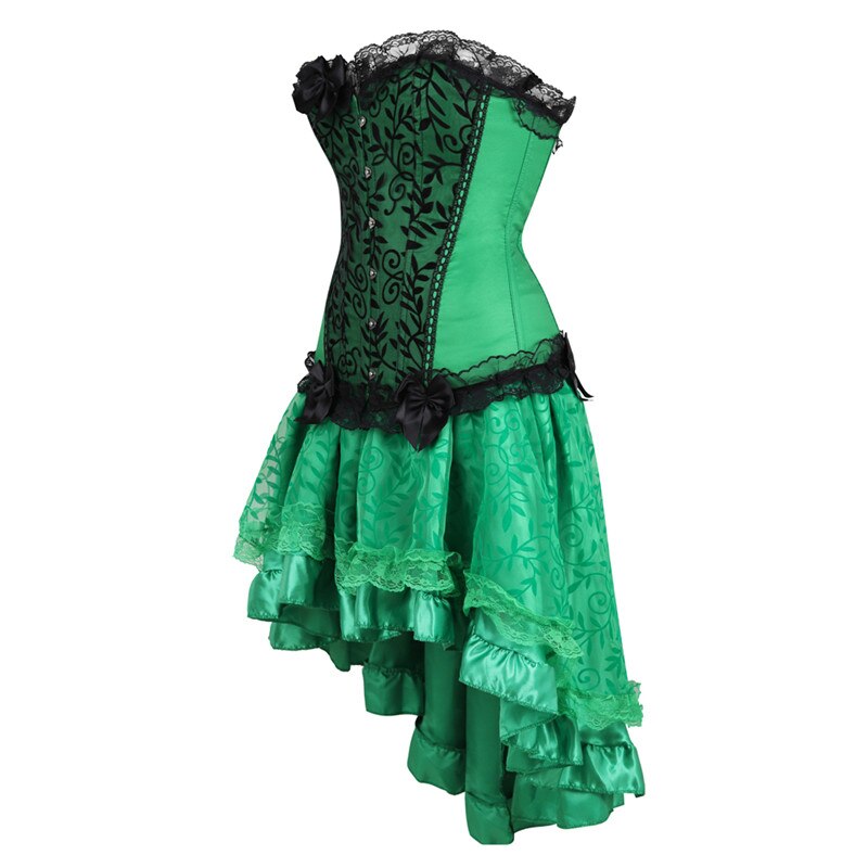 Abito a corsetto Drag Grass