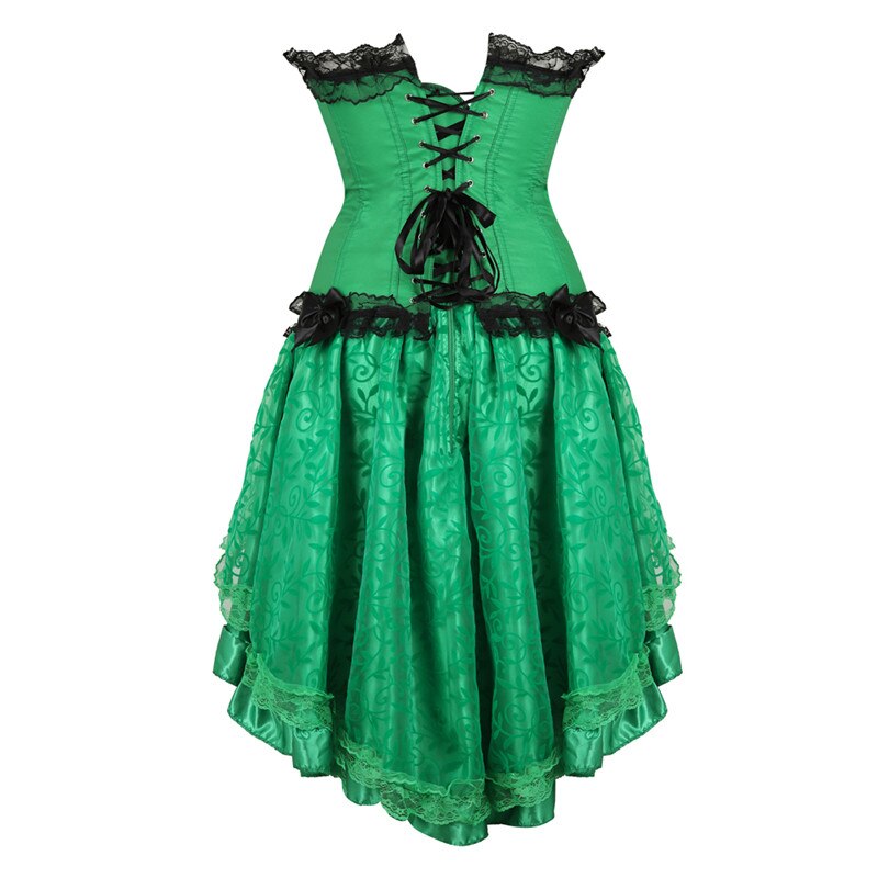 Abito a corsetto Drag Grass