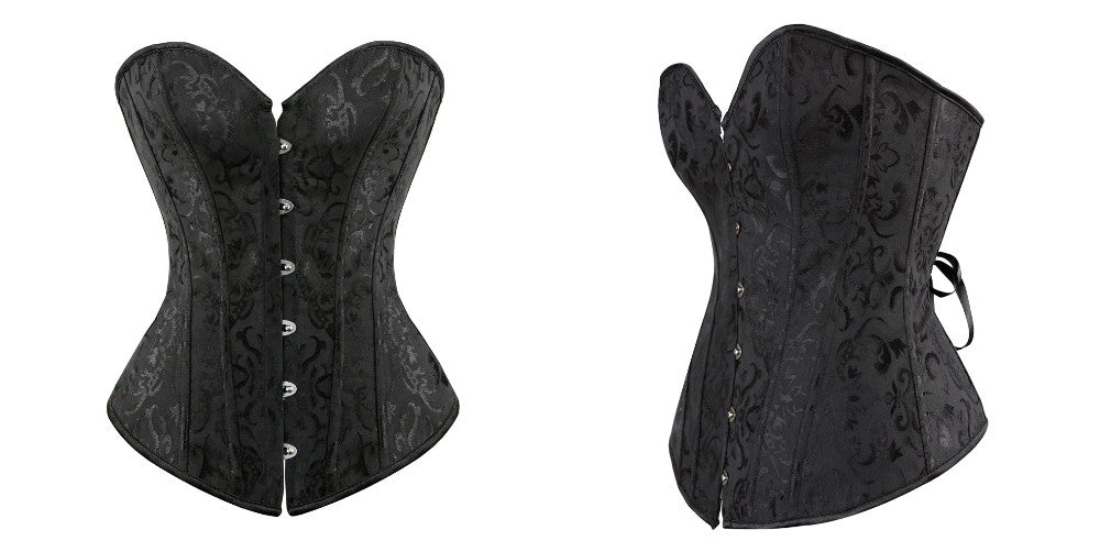 Corsetto Drag Kitten (Nero)