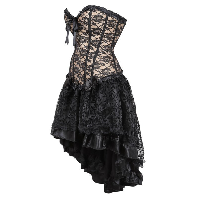 Abito a corsetto Drag Bratislava (Beige)