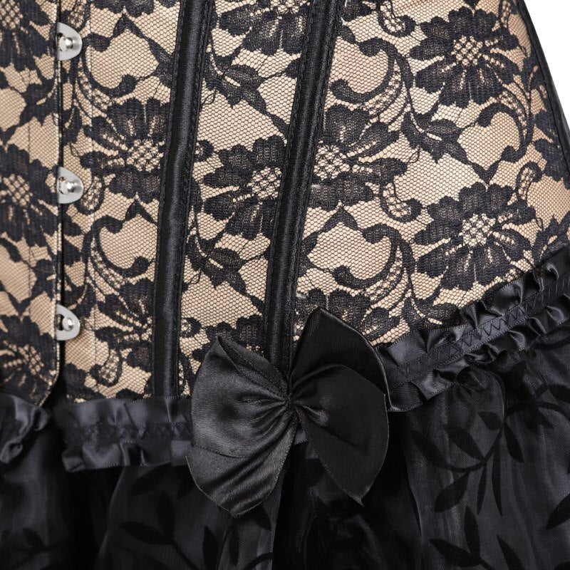 Abito a corsetto Drag Bratislava (Beige)