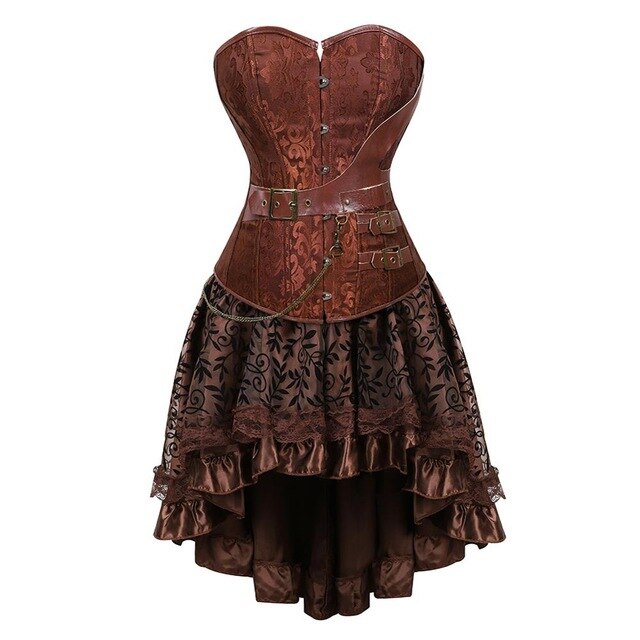 Abito a corsetto Drag Sahara