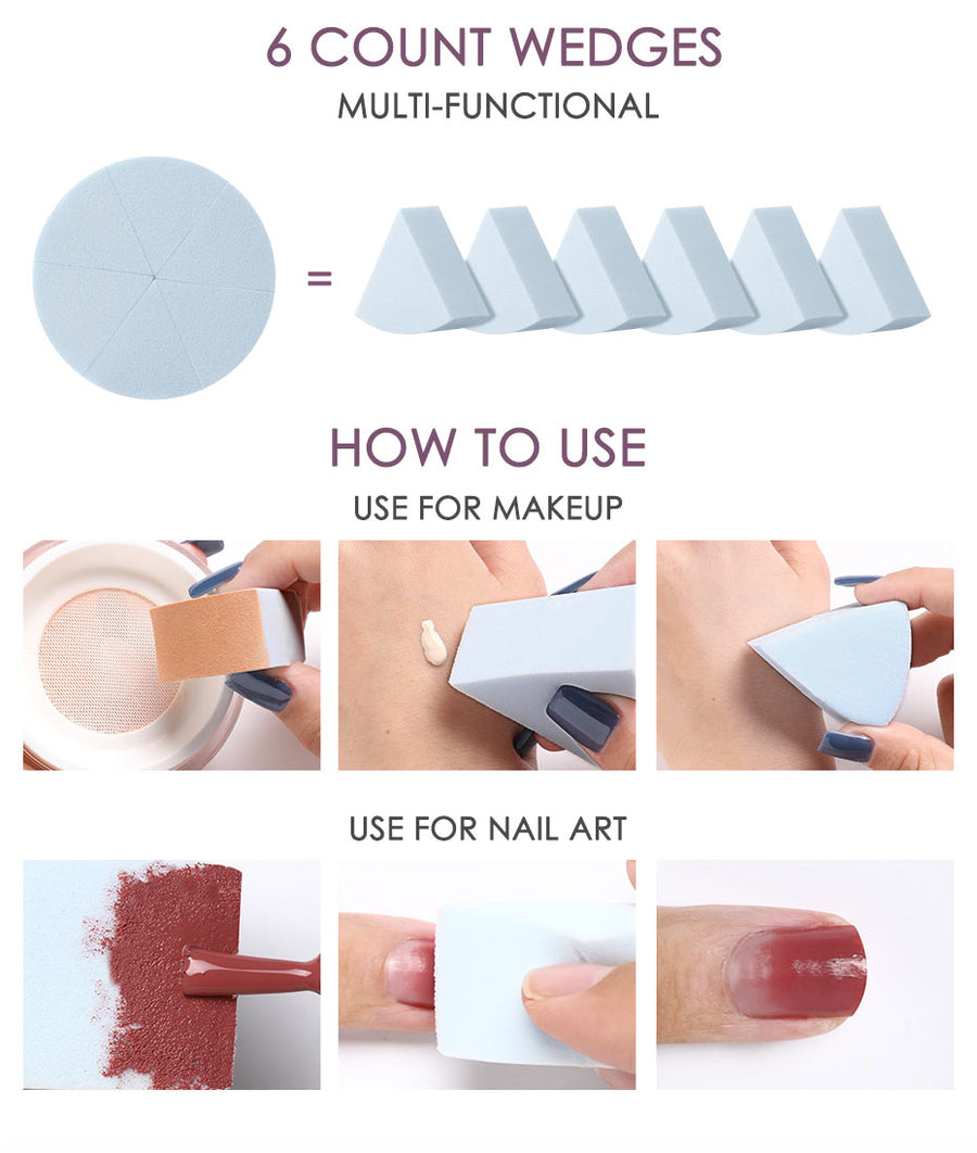 Spugna professionale per trucco (5 varianti)
