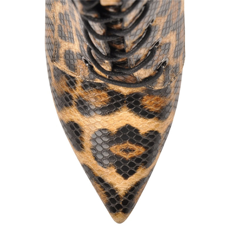 Stivali Queen Khan (Leopardo)