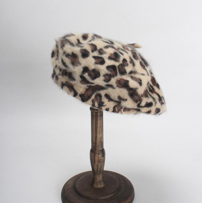 Berretto Queen Leopard (Beige)