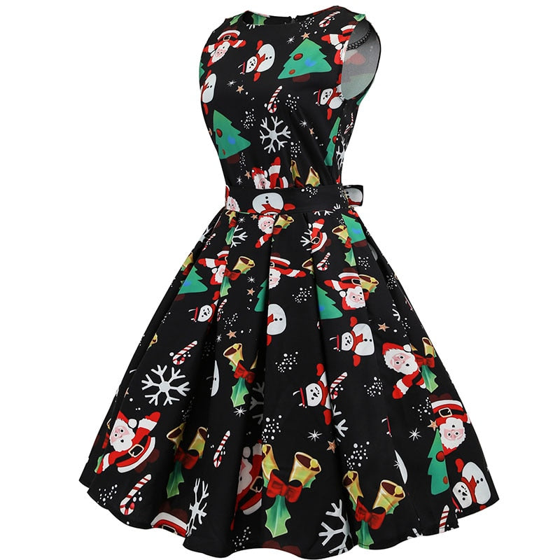 Abito Vintage Queen Snowman