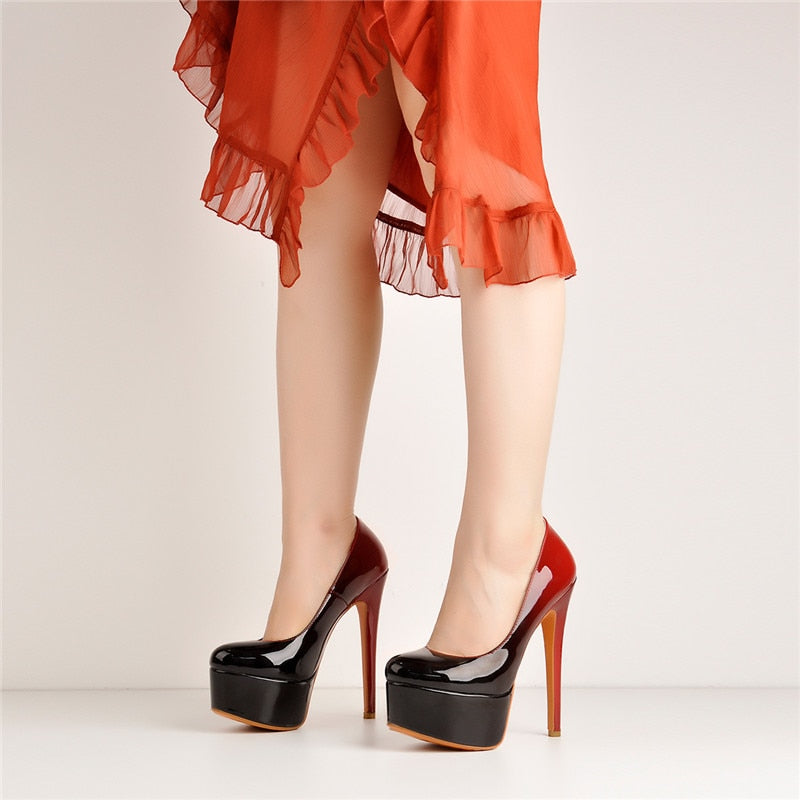 Scarpe Queen Tigers (Nero e rosso)