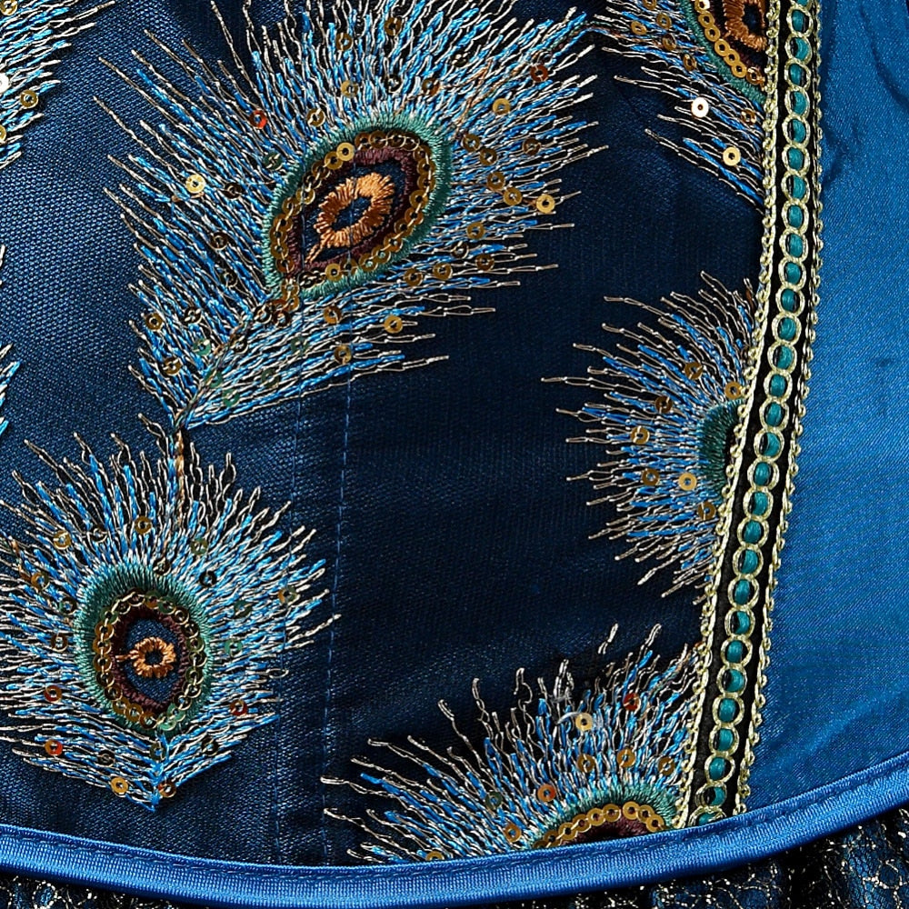 Corsetto Drag Peacock (Blue)