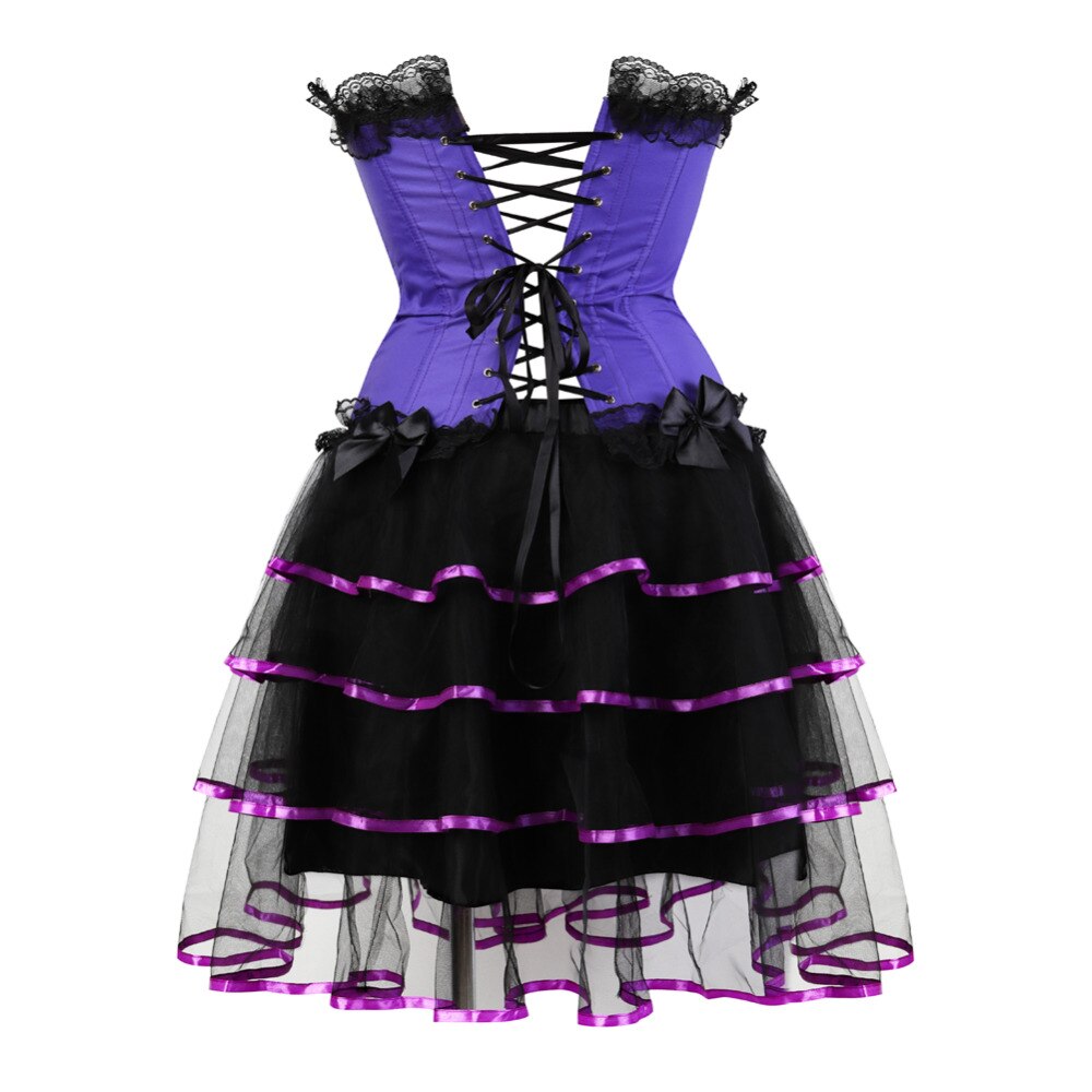 Abito a corsetto Drag Houston (Viola)