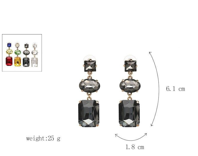 Orecchini a buco Drag Minerva (Vari colori)