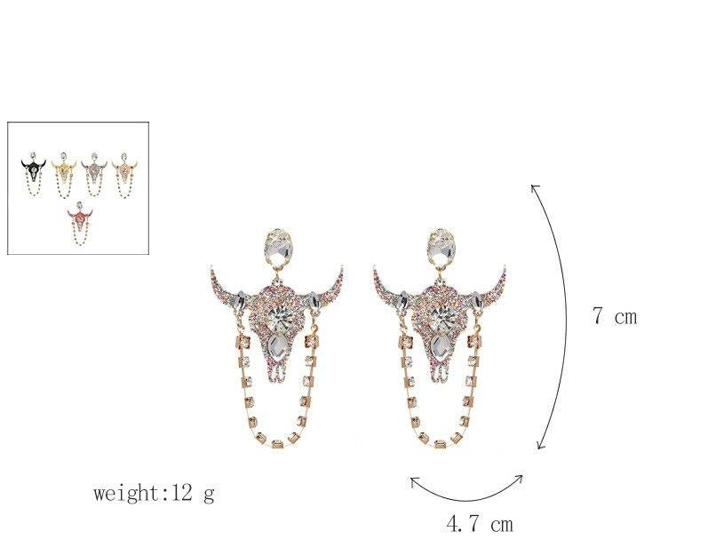 Orecchini a buco Drag Gnu (Vari colori)