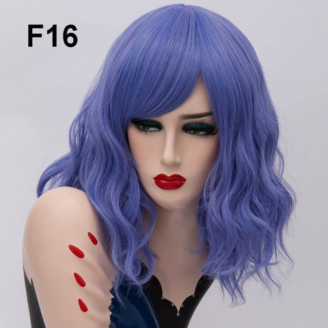 Parrucca Queen Mulan (Blu violaceo)