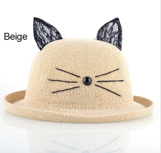 Cappello Drag Kitten (Beige)