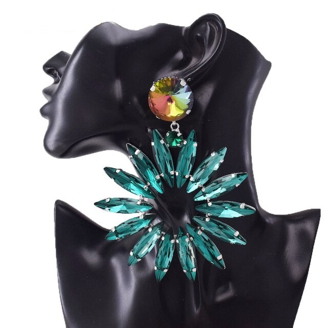 Orecchini a clip Queen Copolar (4 colori)