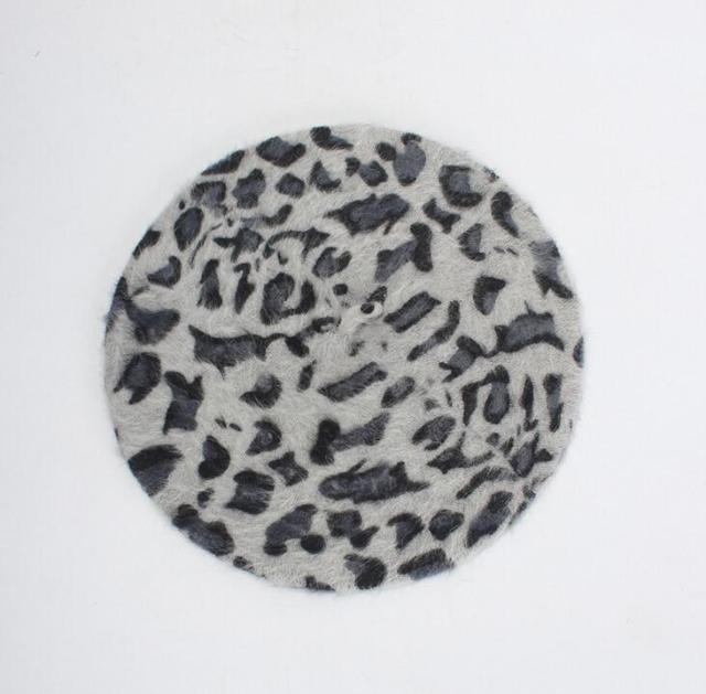 Berretto Queen Leopard (Grigio chiaro)
