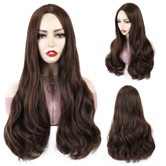 Parrucca Queen Cyprus (Marrone)