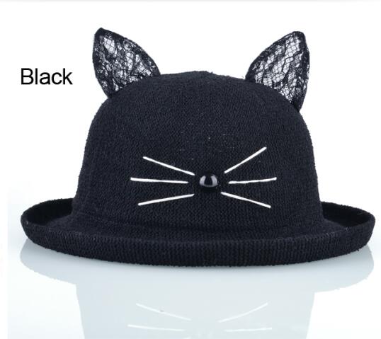 Cappello Drag Kitten (Nero)