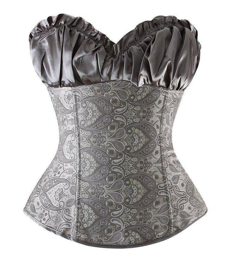 Corsetto Drag Carmen (Argento)