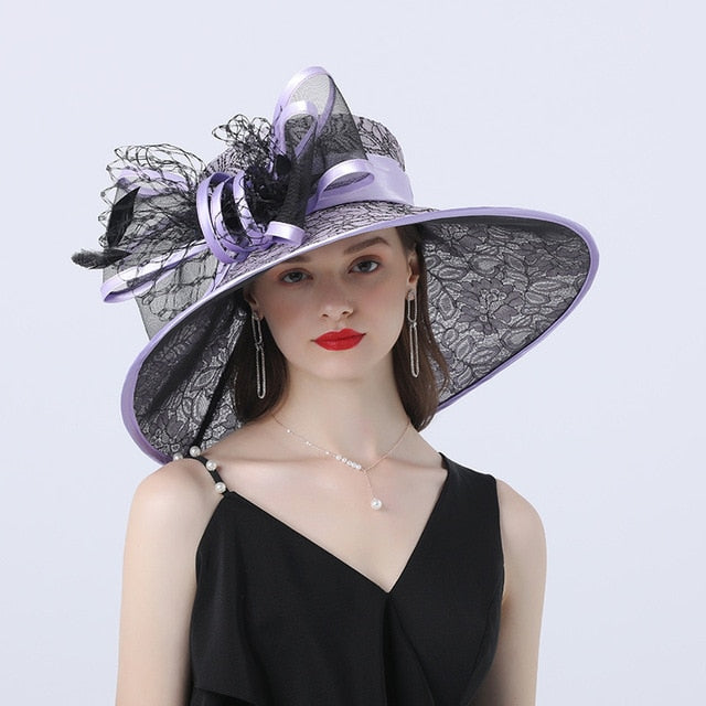 Cappello Queen Santha (Viola)