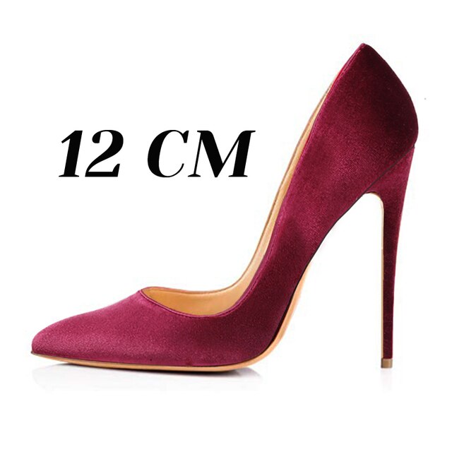 Scarpe Queen Manhiulla (Borgogna 12cm)