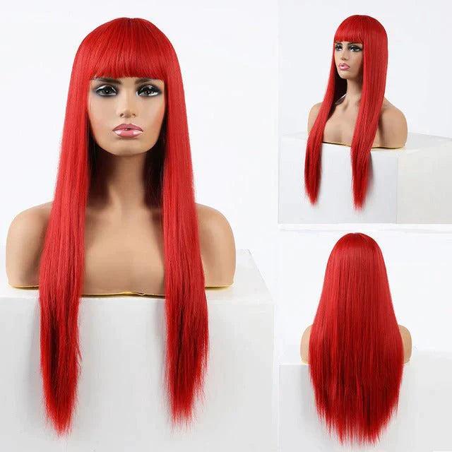 Parrucca Queen Theowyn (Rosso)