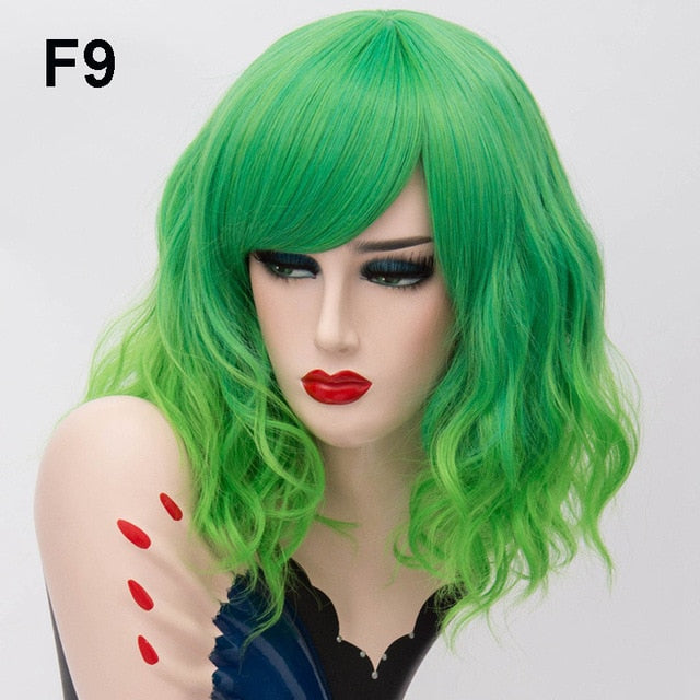Parrucca Queen Mulan (Gradiente verde)