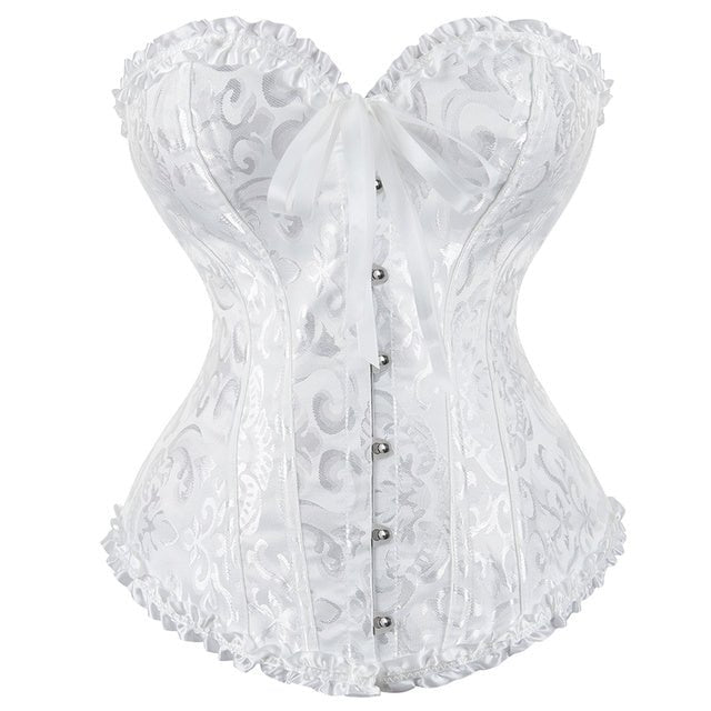 Corsetto Queen Floryland (Bianco)