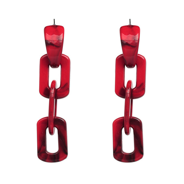 Orecchini a buco Queen Chainthy (3 colori)