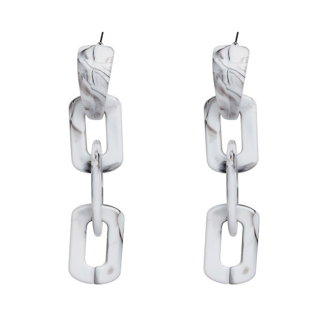 Orecchini a buco Queen Chainthy (3 colori)