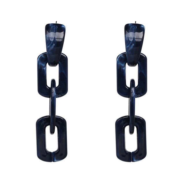 Orecchini a buco Queen Chainthy (3 colori)