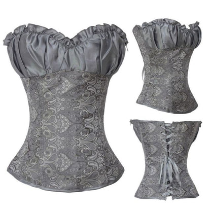 Corsetto Drag Carmen (Argento)