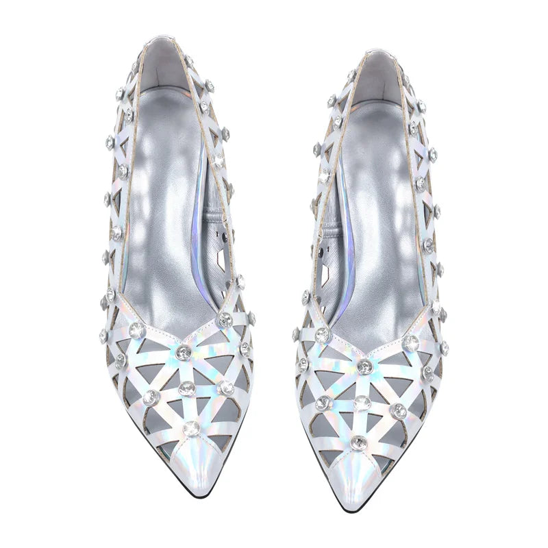 Scarpe Queen Thaxsa (Argento)